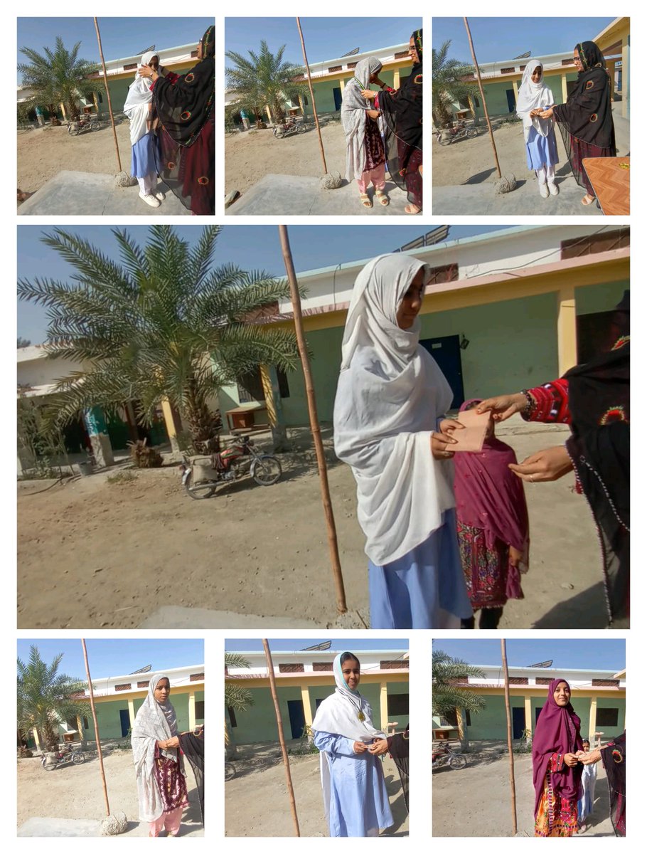 MulookImdad's tweet photo. The Annual Examination results were announced at GGHS Koshkalat. Position holders received prizes, and deserving students were awarded cash prizes. Students and teachers with full attendance were also honored. The Headmistress appreciated the teachers for their hard work. https://t.co/K1LneW1Y3d