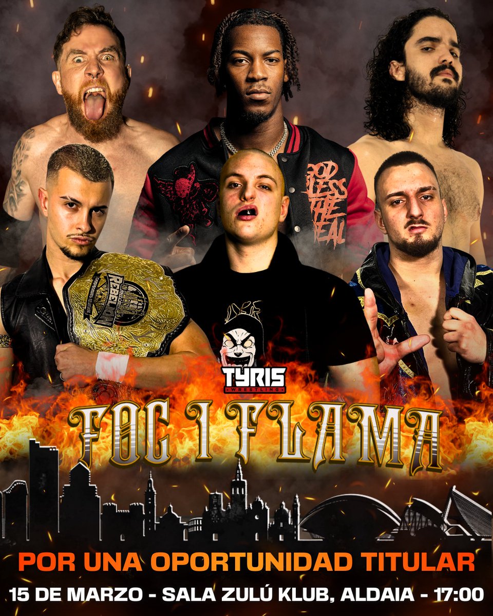 Preguntamos contra quién queríais ver a Ricky Sosa y el Tio Voro ha escuchado vuestras respuestas...

🔥 COMBATE POR UNA OPORTUNIDAD TITULAR 🔥

Ricky Sosa
TJ Charles 
Sebas Álvarez
Joey Torres
Caldera
Iker Navarro

Seis luchadores... 
Un solo ganador...
Y el derecho a elegir el