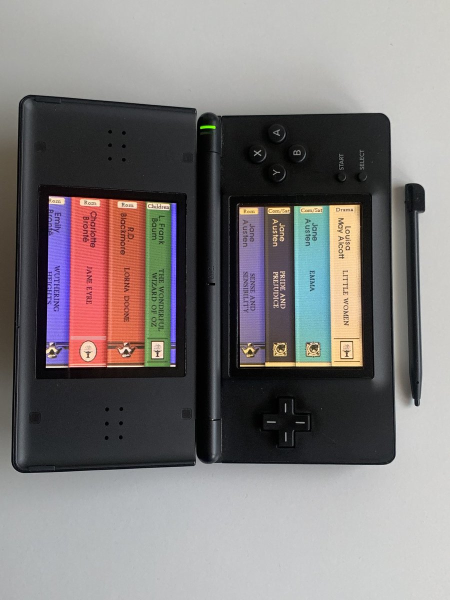 ngtlimbo's tweet image. ieri ho caricato sulla r4 gioco 100books #reader