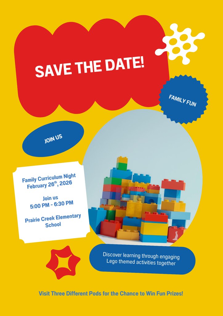We hope to see you TONIGHT at PCES for Family Curriculum  Night! #PCES #SpringHillSchools