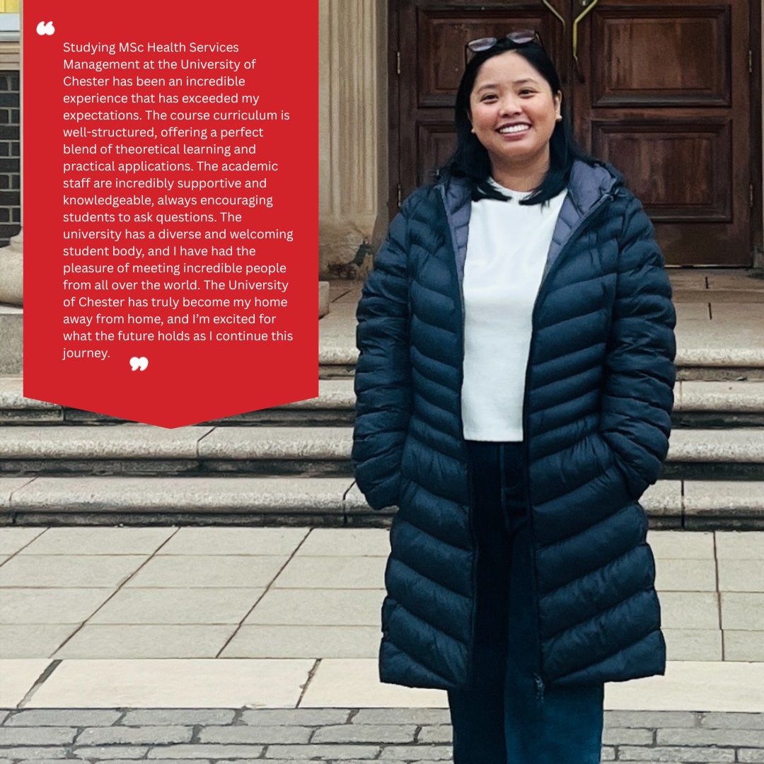 University of Chester - International tweet media