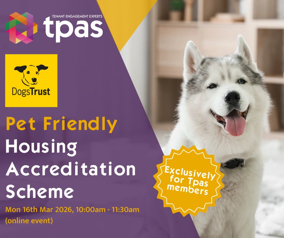 tpasengland's tweet photo. We’re delighted to invite you to our first online session in partnership with @DogsTrust  🐶

Monday 26th March 10am - 11:30am

✨ Exclusively for Tpas members.
👉 https://t.co/6h8vC9FtUn https://t.co/kmwvekXm2U