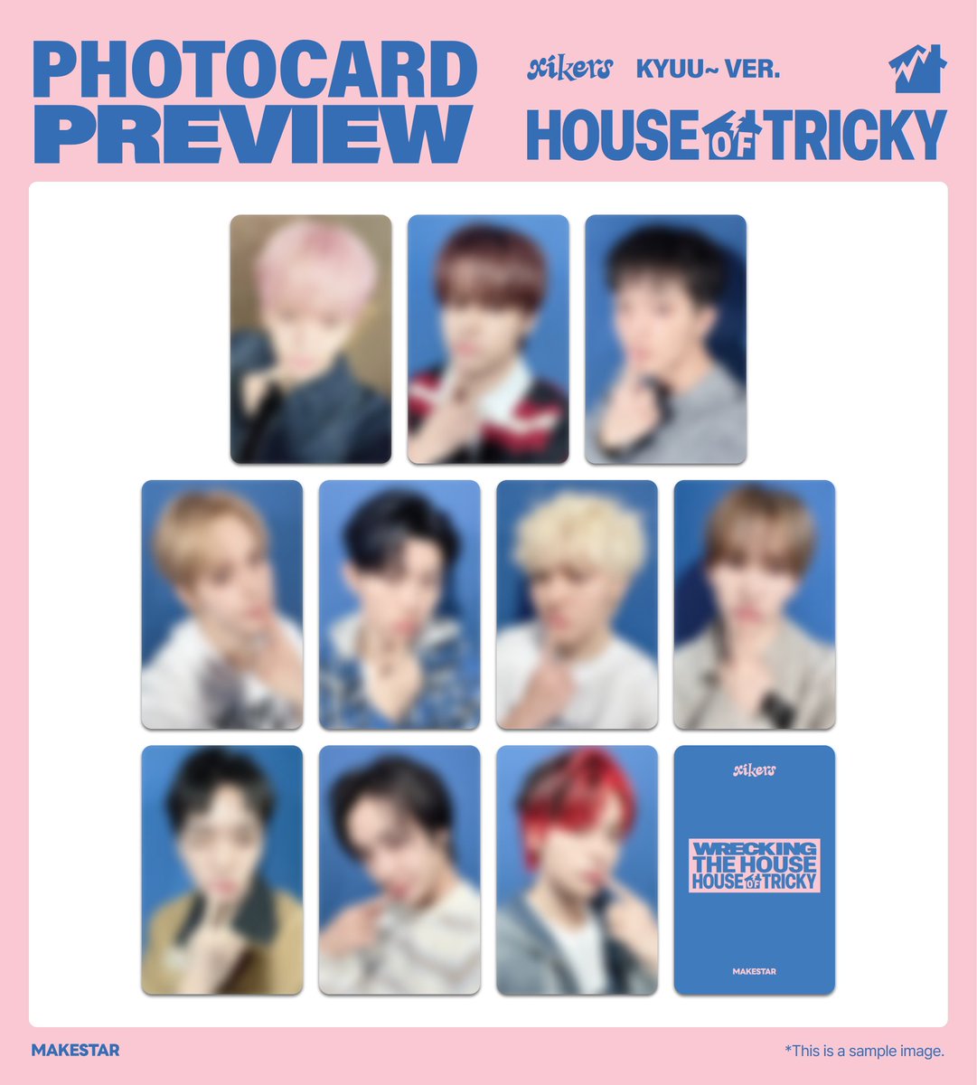 タワ渋MAKESTAR】 ／ #xikers 【HOUSE OF TRICKY : WRECKING THE HOUSE