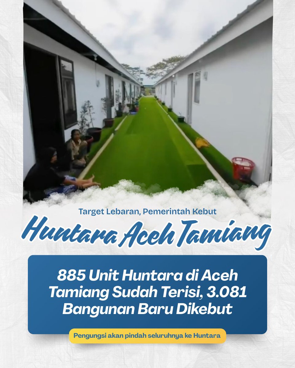 Pemerintah nggak cuma bangun infrastruktur, tapi juga hadir langsung lewat Kepala BNPB yang serap aspirasi warga, 885 huntara sudah terisi, 3.081 rumah dipercepat, bukti #PemulihanPascabencana