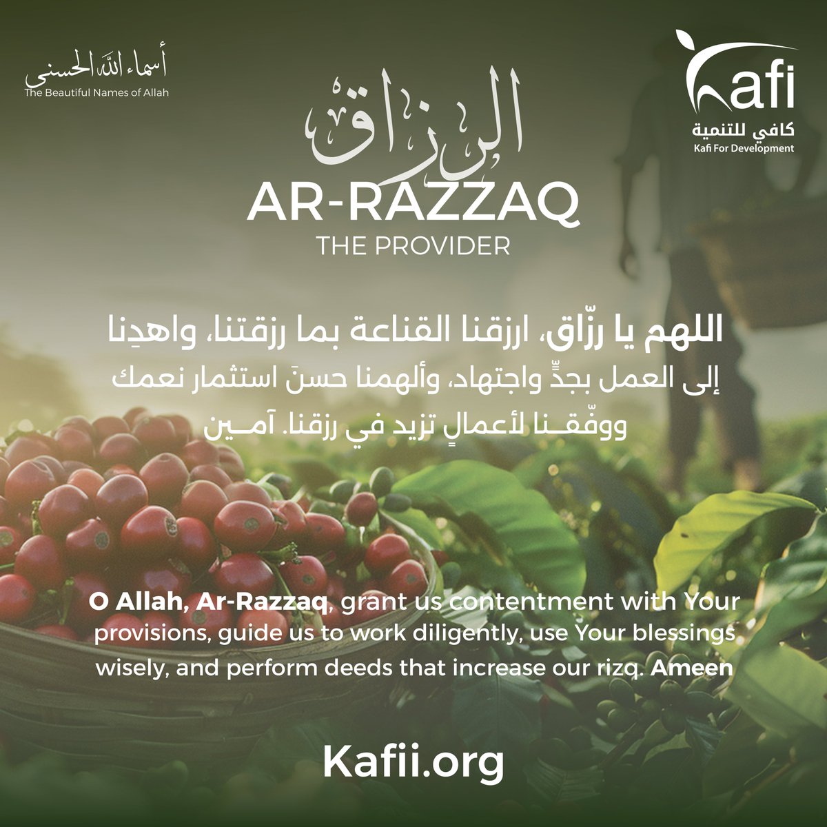 kafi_fordevelop's tweet image. Ar-Razzaq – The Provider 🌱

True development begins with responsibility and shared purpose.
We transform entrusted resources into job opportunities, strengthened livelihoods, and lasting impact for  communities.
#ArRazzaq #theprovider