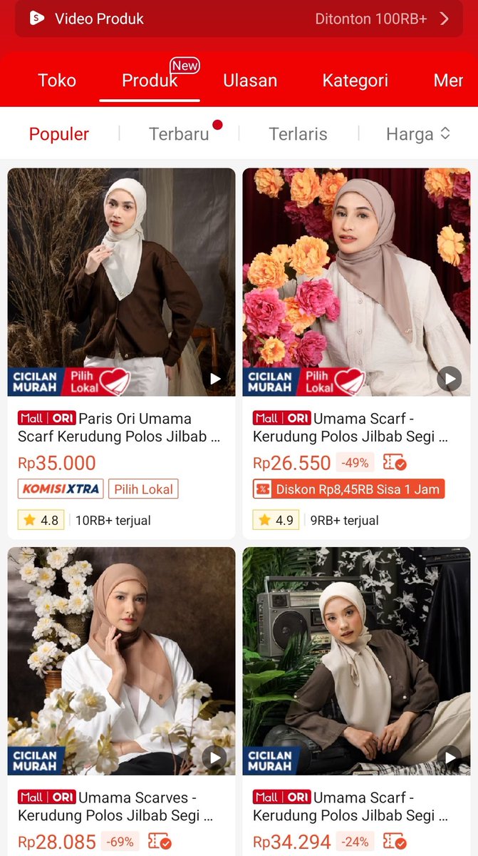 abtaruni's tweet photo. PLOT TWIST BANGET 😭🔥

Ternyata masih ada brand hijab yang cocok buat kaum BPJS tapi pilihannya seabrek! 🤍 https://t.co/Hx3nIqDWTi