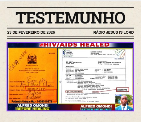 Não aceite a condenação como destino final. Em Cristo há redenção, restauração e vida abundante! #ChristJESUSCuresHIV