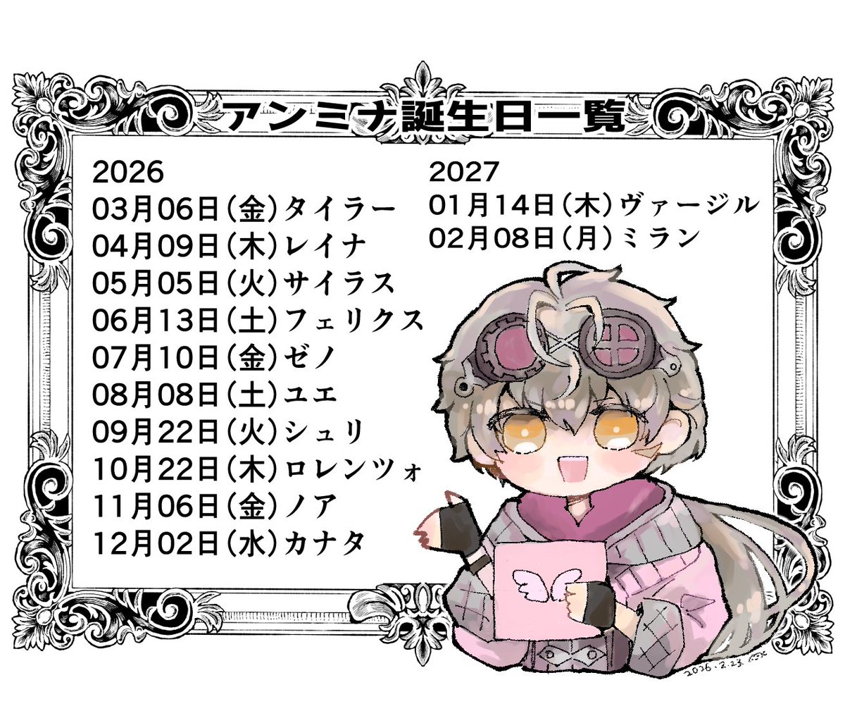 anmn5周年パーティー tweet media