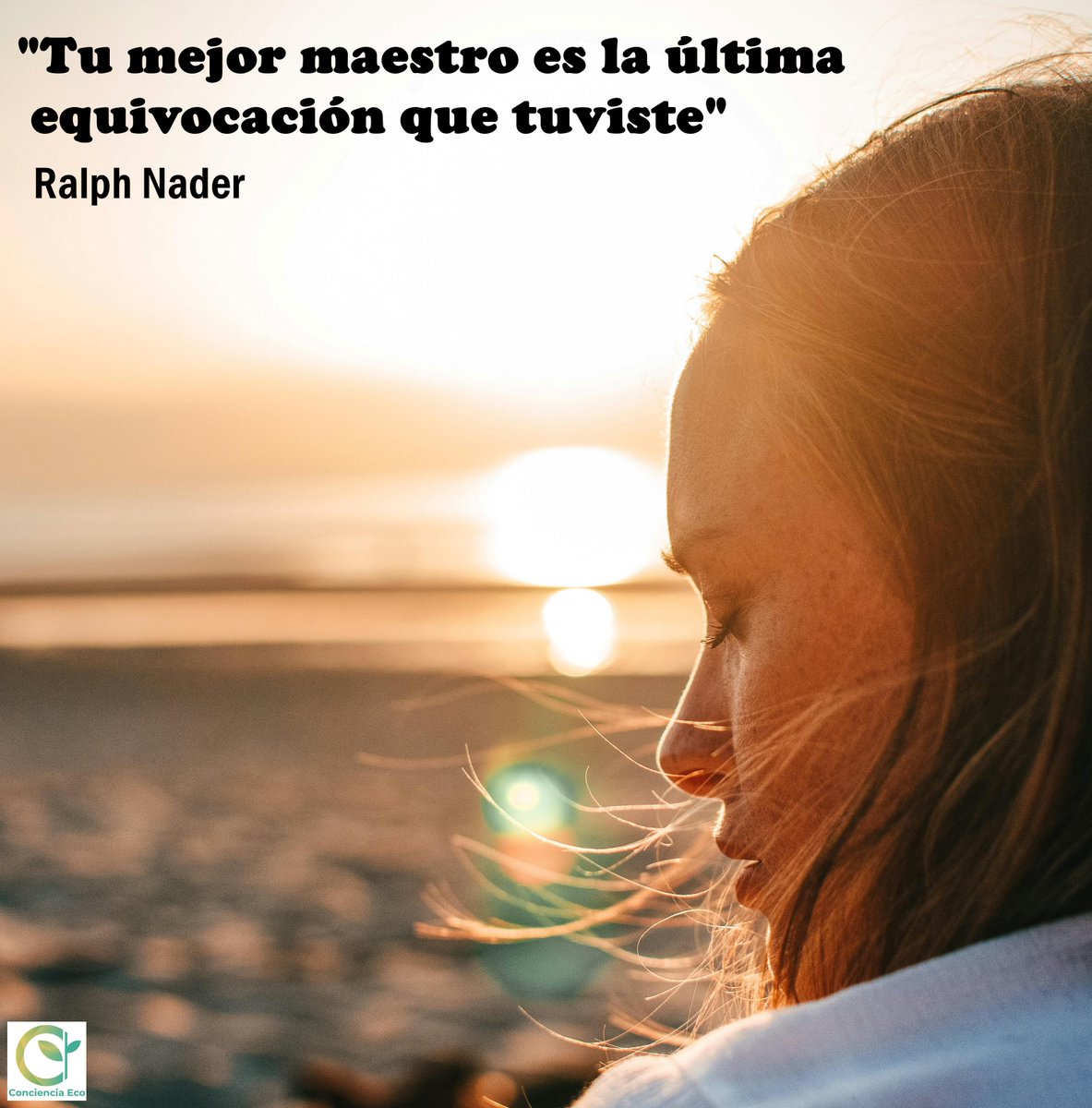 concienciaeco's tweet photo. Una #reflexión para cada día:
"Tu mejor maestro es la última equivocación que tuviste"
#RalphNader
#medioambiente #pensamiento #mente #filosofía #psicología #frasescélebres #maestro #sabiduría #existencia #vida #equivocación #ser #conciencia #actitud #percepción #creencia https://t.co/m90GtrZKNv