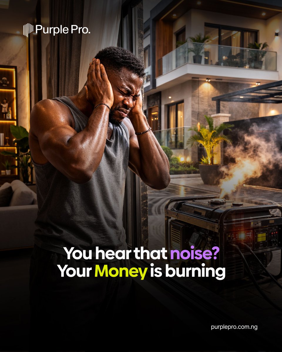 That sound?

It’s not just noise. It’s fuel. It’s maintenance. It’s rising costs.

It’s your money burning.

There’s a smarter way to power your home — clean, silent, engineered solar.

📞 Call or WhatsApp 08069929758