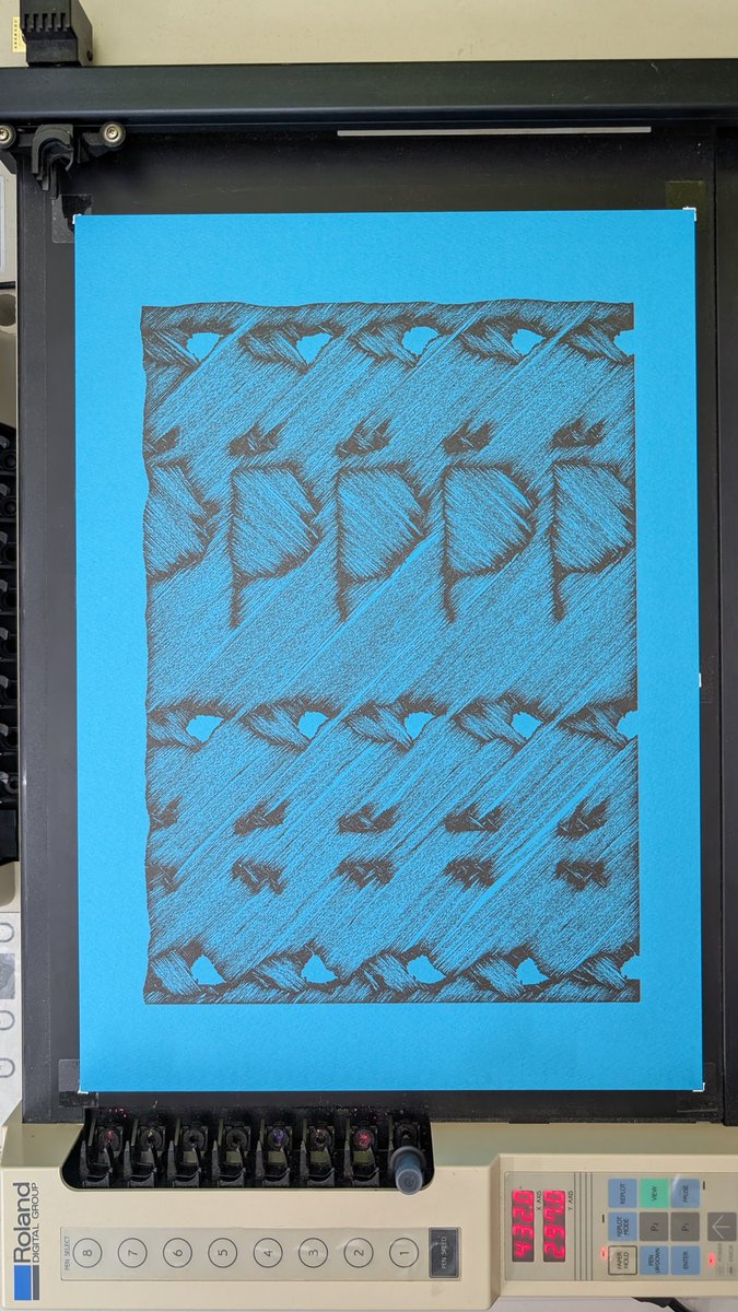 shojironakaoka's tweet image. #processing #plottertwitter