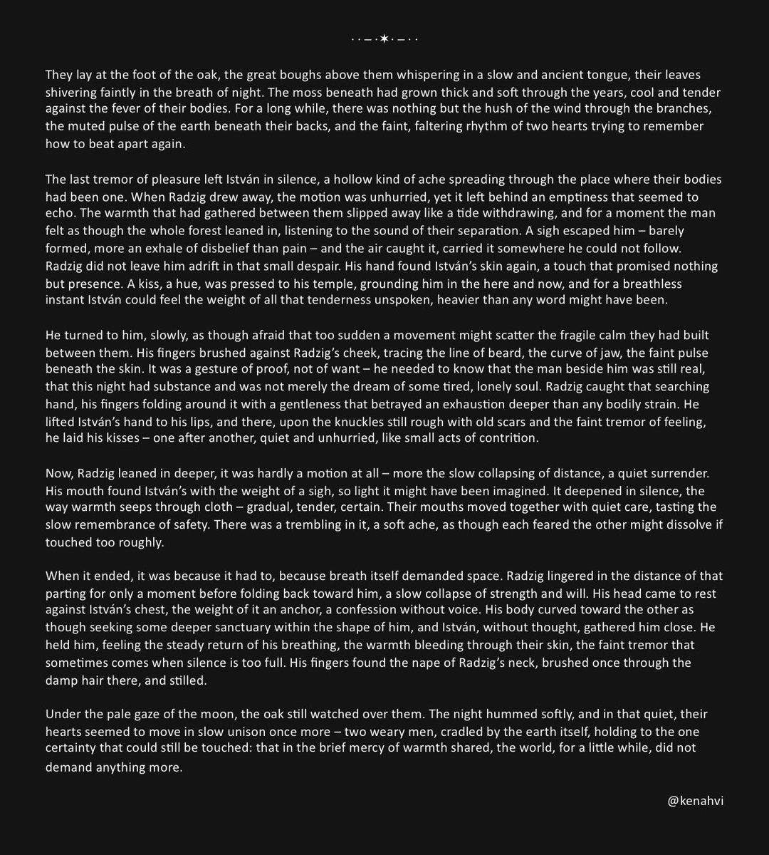 kenahvi's tweet photo. #Istzig

A vignette: After the Heat

Another one I wrote last year but haven’t posted. Here we go. https://t.co/LtxQYK5I8W