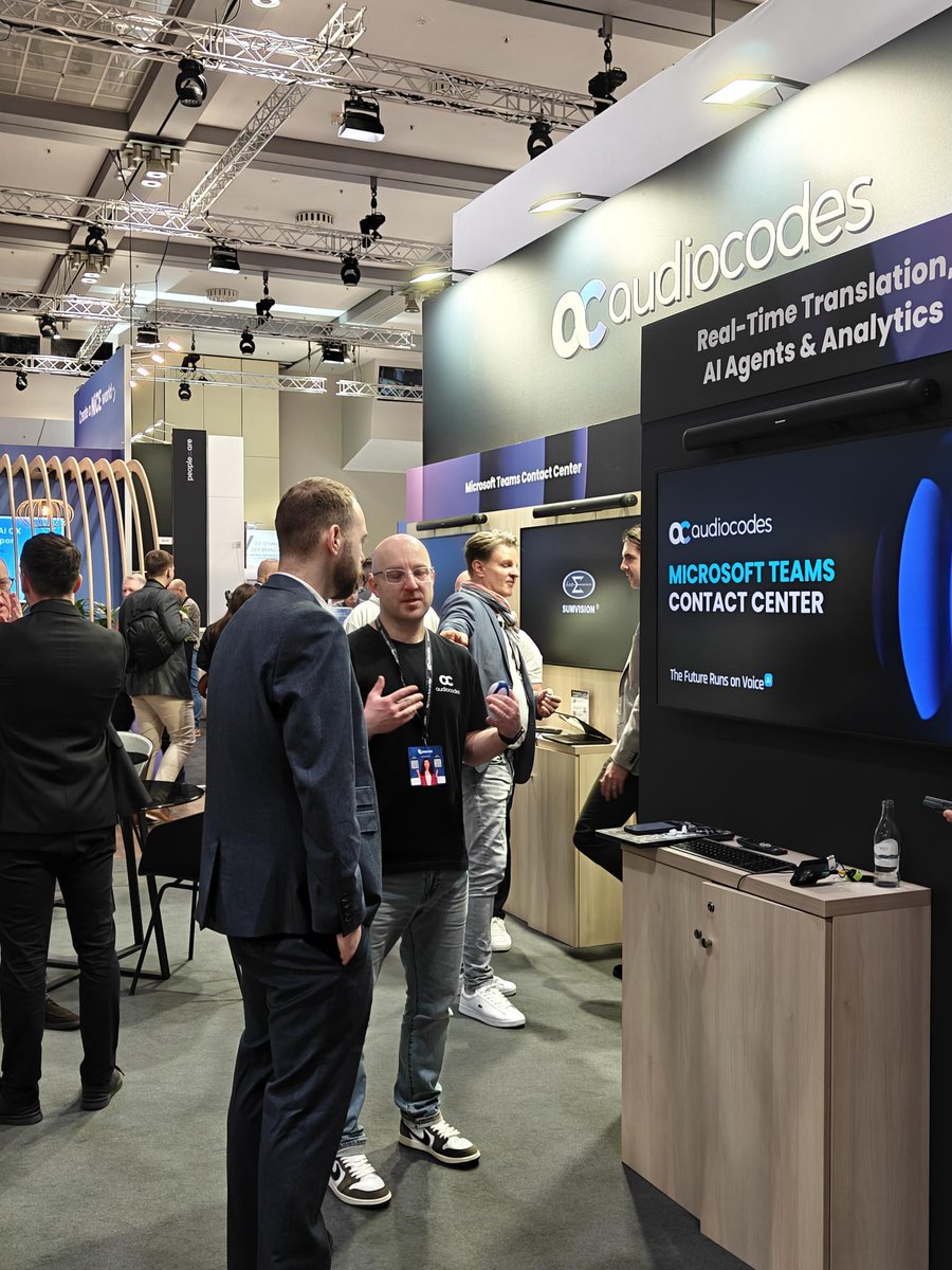 AudioCodes tweet media