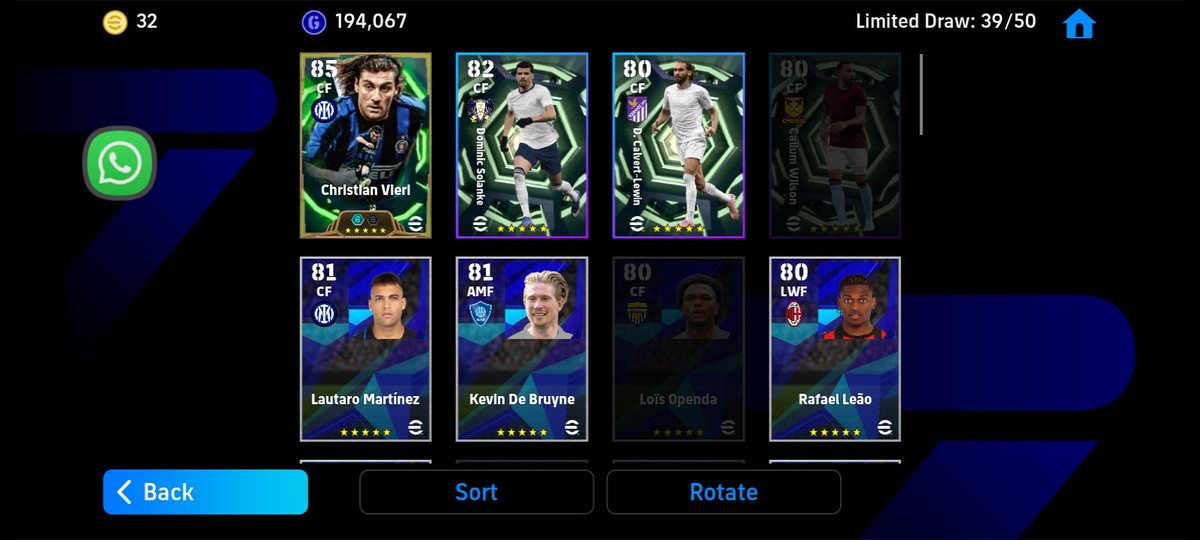 Tobidiran's tweet photo. I spun for Vieri and I didn't get him, then I got Kuyt on my first spin😭😭😭😭 https://t.co/3il1hB1WV6