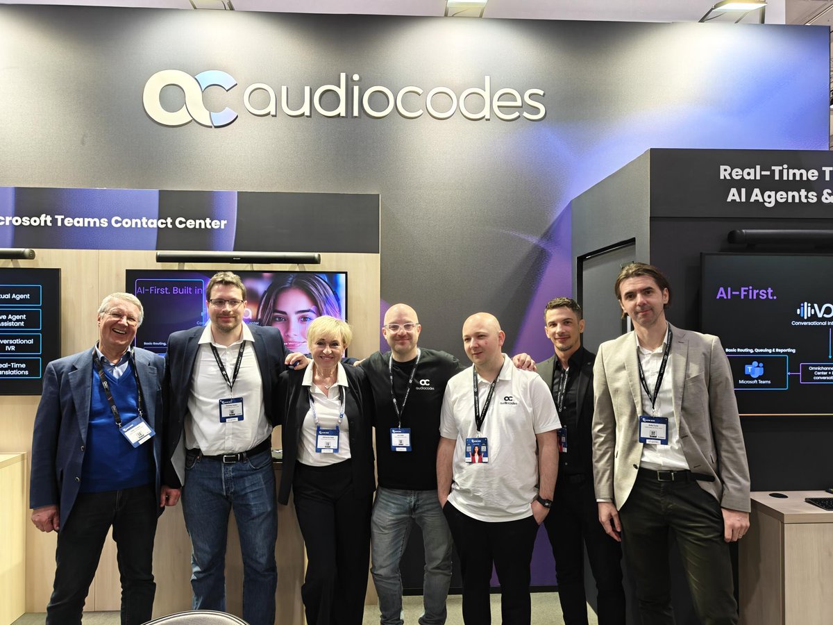 AudioCodes tweet media