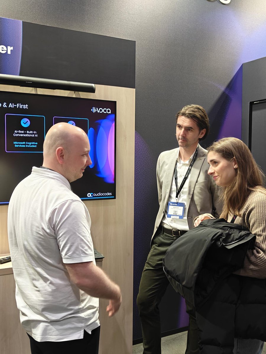 AudioCodes tweet media