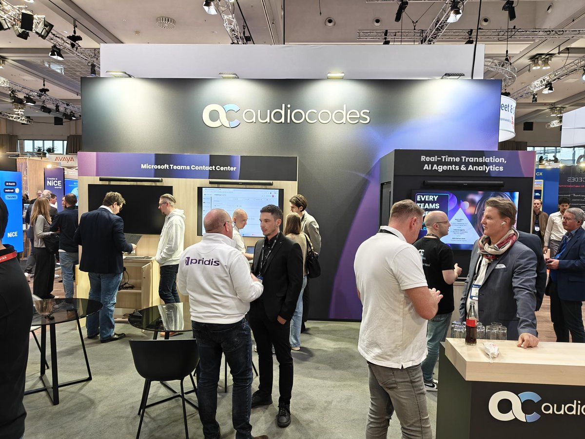 AudioCodes tweet media