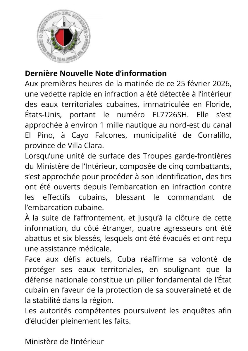 <a href="/PresidenciaCuba/">Presidencia Cuba 🇨🇺</a> #CubaEstáFirme