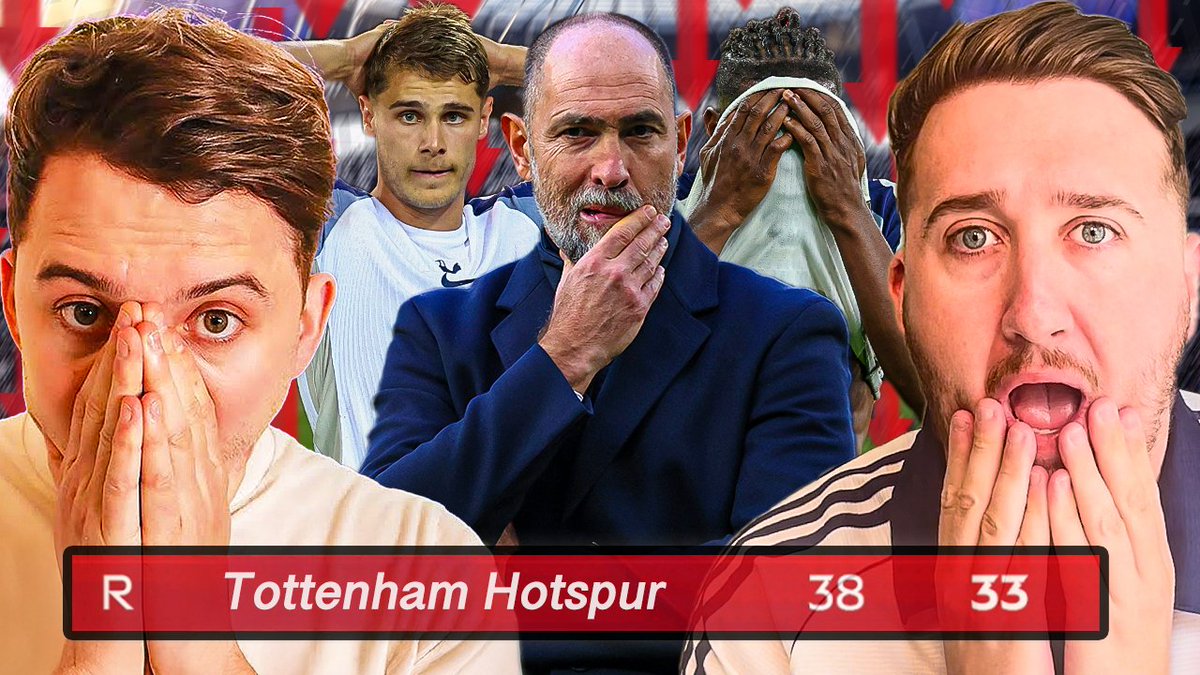 SonnySnelling's tweet photo. 🚨NEW VIDEO!🚨

How Tottenham's RELEGATION Threat Became REALITY!  w/ @HenryTalks96 

WATCH HERE: https://t.co/HZN3UFl1W6

#COYS #THFC https://t.co/dR2l7BVmth