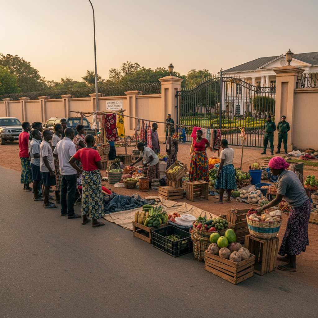 AcilectHq's tweet photo. Surging informal trading inside gated estates threatens safety and governance. How does your community manage this growing challenge? https://t.co/BwIRbL4USP#CommunitySafety,#EstateManagement,#LocalCommerce https://t.co/0ftFSKuGmI