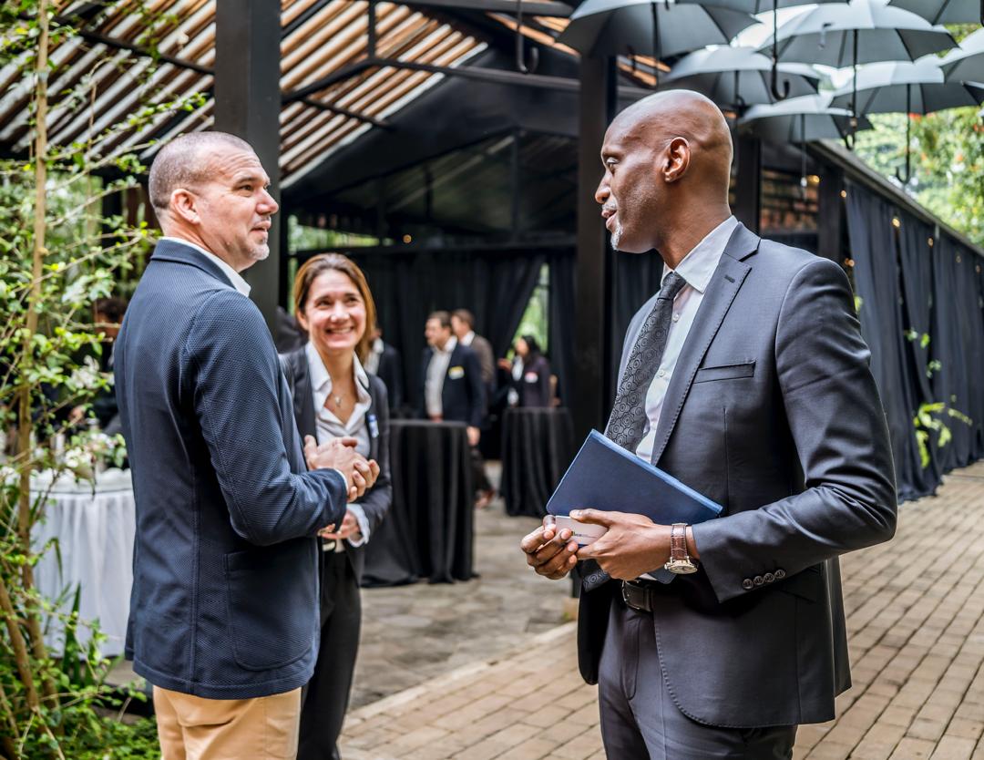 RDBrwanda's tweet photo. Yesterday, RDB CEO @afrika_jean participated in a panel discussion on Rwanda's strategy to attract global capital, enhance the investment climate, and support national development goals, alongside @BRDBank CEO @stellarusine and Bobby Pittman, the Board Chair and Founding Partner at Kupanda Capital.

The session, held at @norrskenEA in  Kigali, convened a visiting Dialog delegation, a leadership network composed of senior global leaders from the investment, technology, policy, and development sectors.