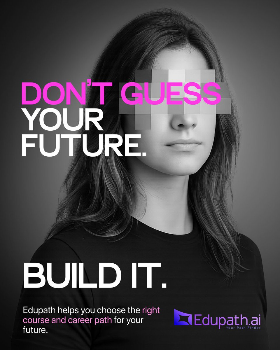 MetaveoAI's tweet photo. Make smarter career decisions with guidance that actually helps.

https://t.co/bF4MsUlmjQ simplifies your course and career choices.

https://t.co/nI5Ya7u0up

#Edupath #CareerGuidance #EdTech #FuturePlanning https://t.co/xV6vo1iDKQ