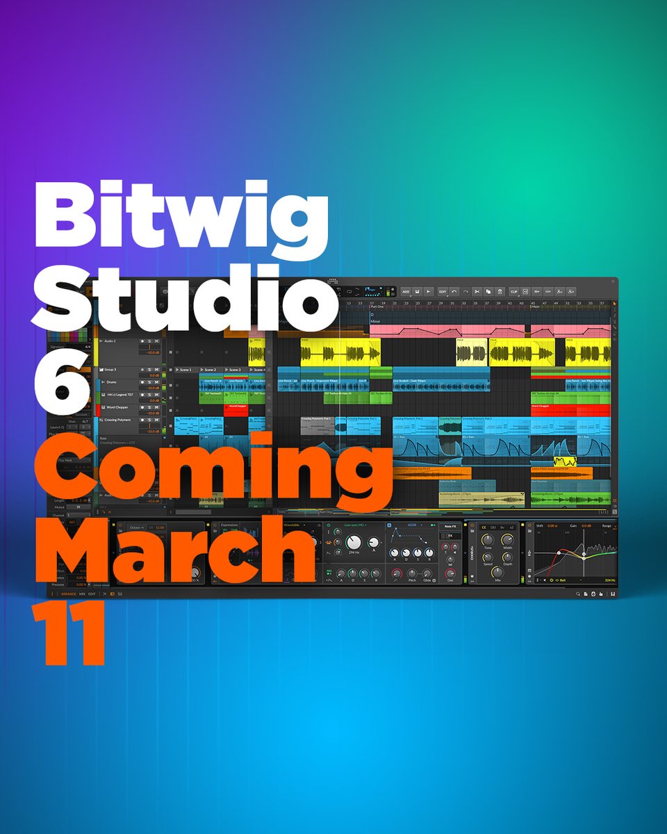 Bitwig tweet media