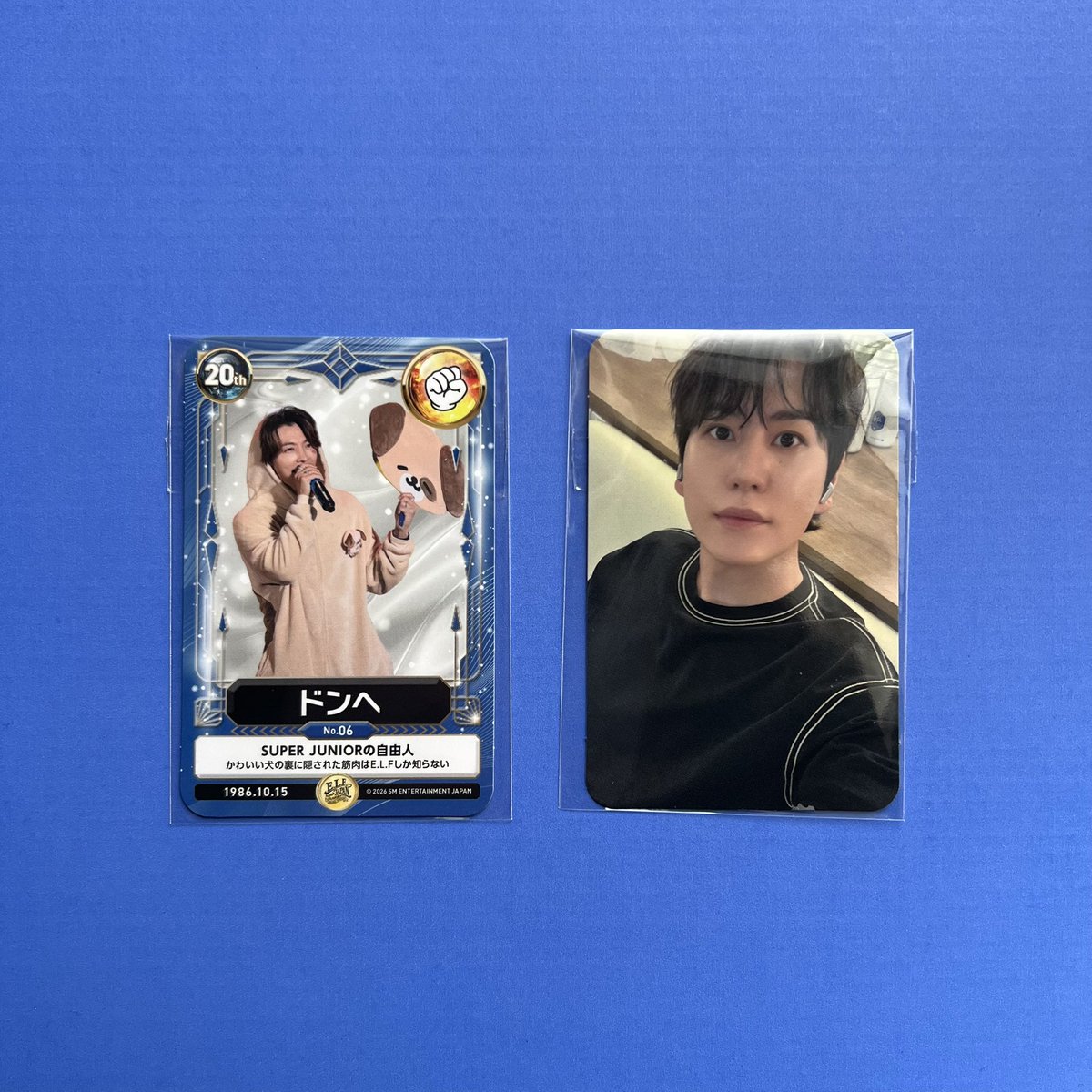 ELFJAPANスペシャルキット 特典トレカ 求：イェソン 両方 譲：ドンへ