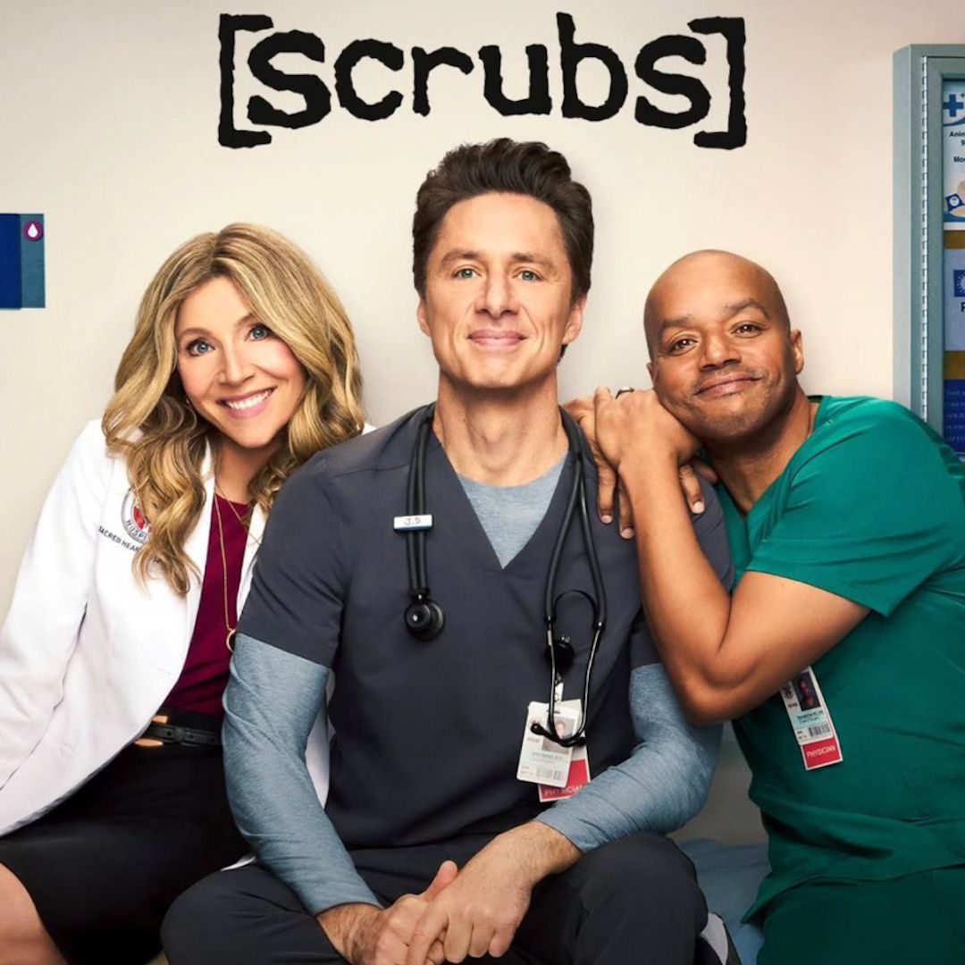 screentime's tweet photo. First two episodes of the ‘SCRUBS’ revival are now streaming on Hulu

Has an 89% score on Rotten Tomatoes https://t.co/jyEQuIjF8r