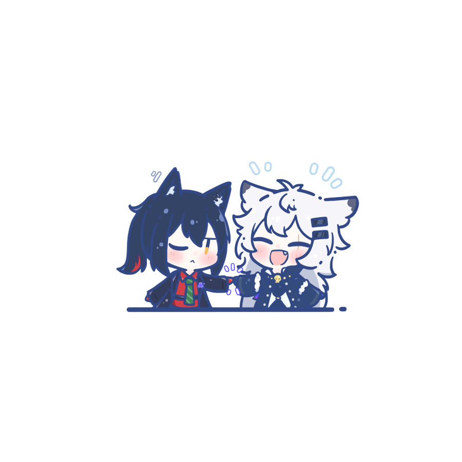 cono_gnsn's tweet photo. 🐺と🐺
#アークナイツ https://t.co/UkrrDsNUBv