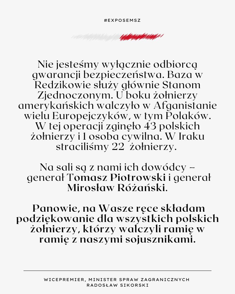 Radek2030's tweet image. Fragment dzisiejszego #exposeMSZ ⬇️