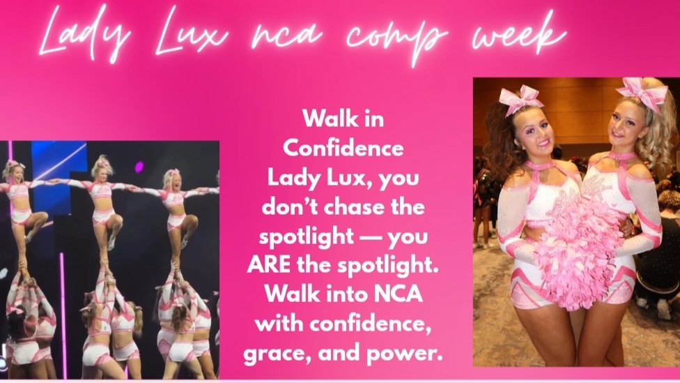 haley17207's tweet photo. #ladyluxncaweek continues wuth more positivity 🩷🩷 @cealadylux https://t.co/DEPbq1FREf