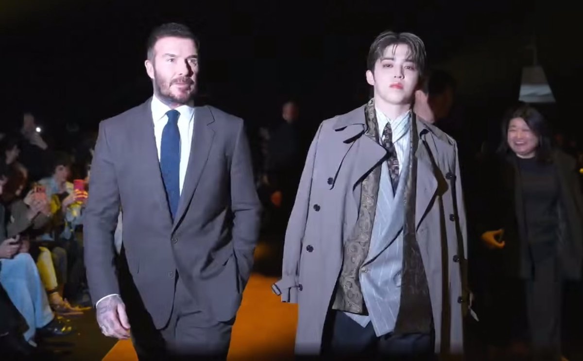 wonubliss's tweet photo. SCOUPS with David Beckham 

#SCOUPSxBOSSFW26 #BeYourOwnBOSS
#MilanFashionWeek @pledis_17 https://t.co/MEoxIOhdLv