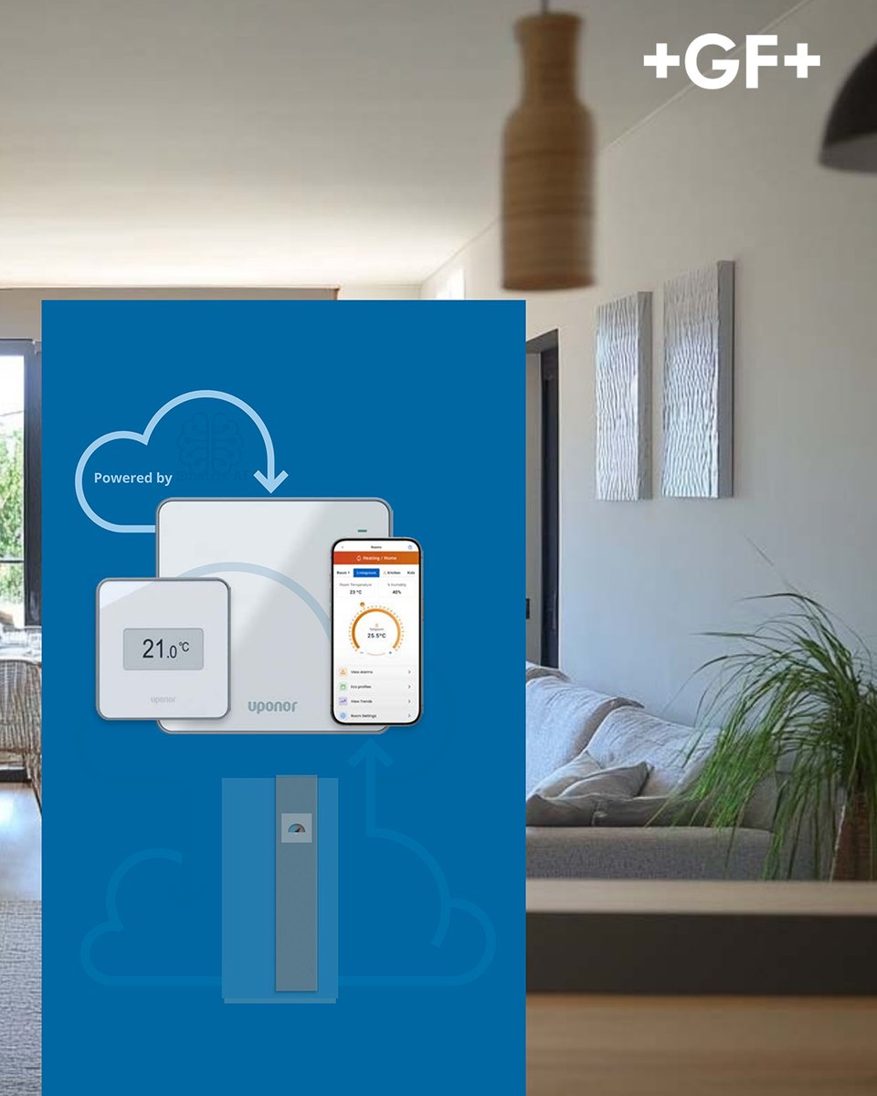 Geleceğin iklimlendirme teknolojisi evinizde! Yeni Uponor Smatrix termostatlar, yapay zekanın gücünü modern tasarımla birleştirerek konfor standartlarınızı yeniden tanımlıyor.
Neden Uponor Smatrix AI Tercih Etmelisiniz?
Yapay Zeka Entegrasyonu: Sistem, yerden ısıtma kontrolünü