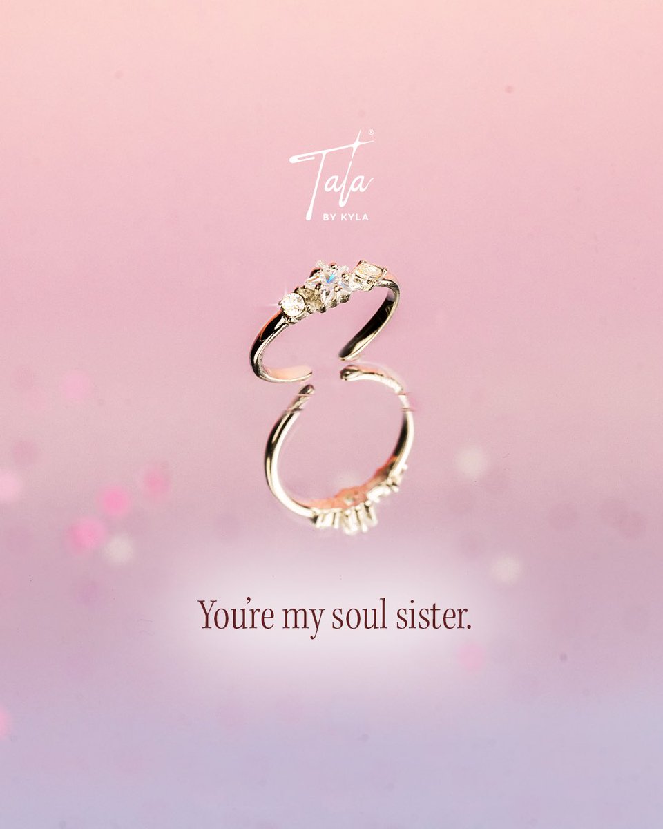 talabykyla's tweet photo. Seal the friendship and get adjustable matchy rings with your bestie! 🌙🌟

Made of premium quality stainless steel (non-tarnish and hypoallergenic)— perfect for daily wear ✨

Get them here: 
SILVER: https://t.co/8H430u7Tty
GOLD: https://t.co/DCHh2ebnYZ https://t.co/M0BbAY42vx
