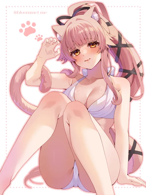 水着由良さん(肌色多めなのでセンシティブ)