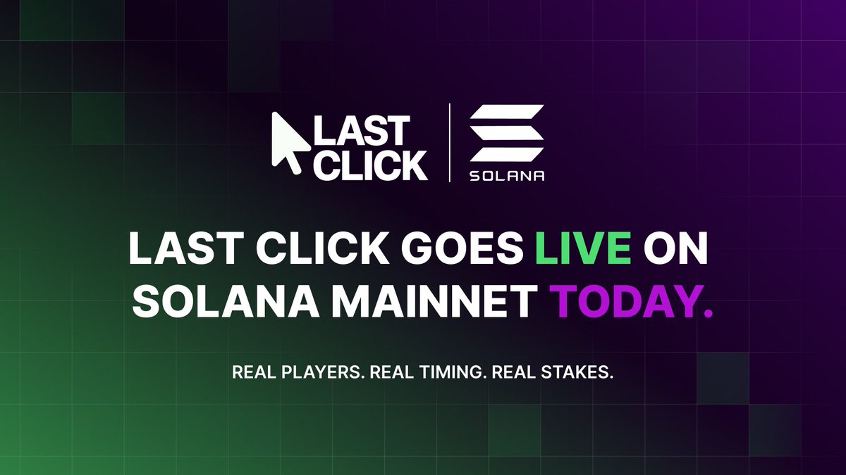 Real_LastClick's tweet photo. @a1lon9 @pumpspotlight $LASTCLICK goes live today

During Testnet we have reached 1,000+ players an 10,000+ games https://t.co/vVAKW0iHgp