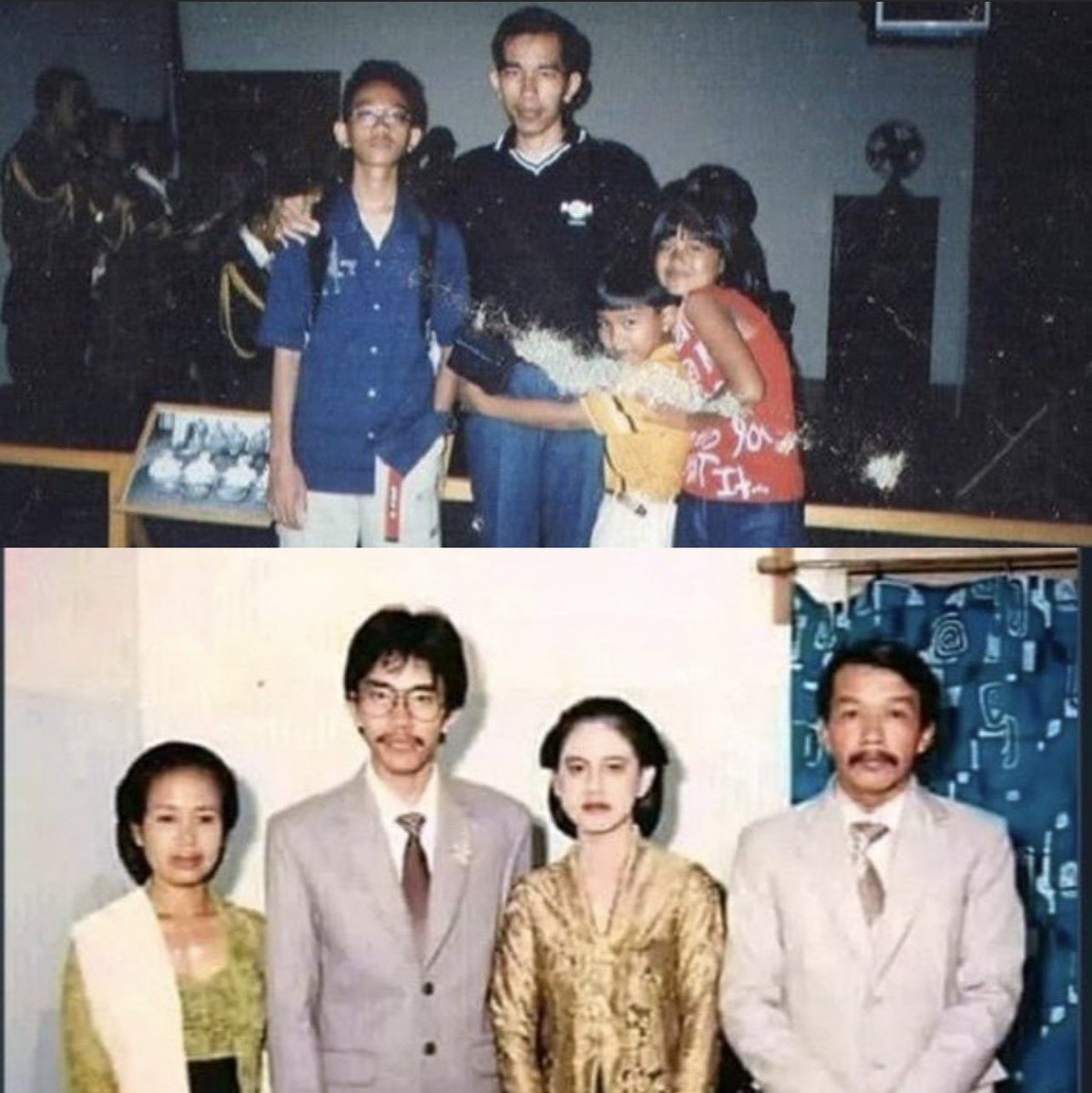 Hey <a href="/grok/">Grok</a> apakah orang baju hitam di atas, itu sama dengan orang berkaca mata di bawah?