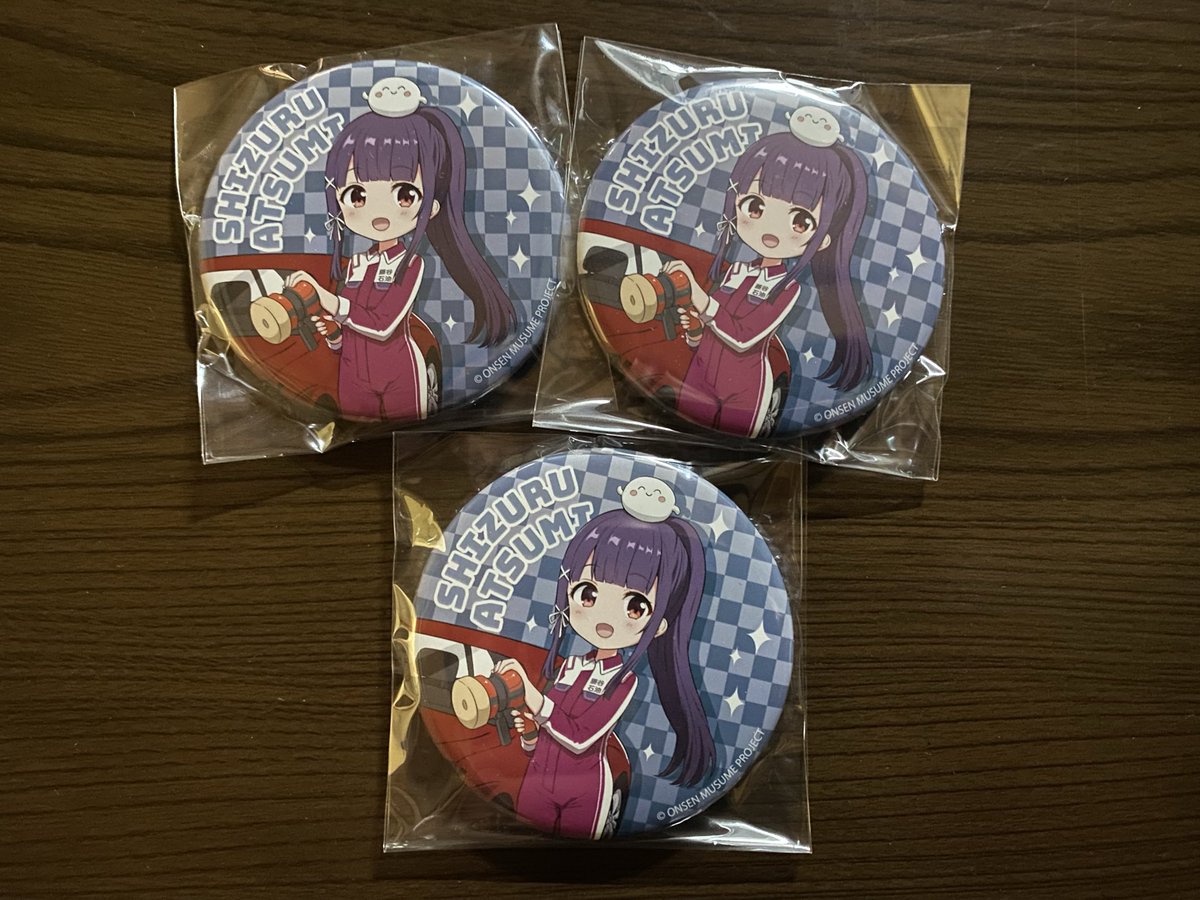 温泉むすめ♨️#あつみ詩鶴 新グッズ情報 「藤谷石油」オリジナル