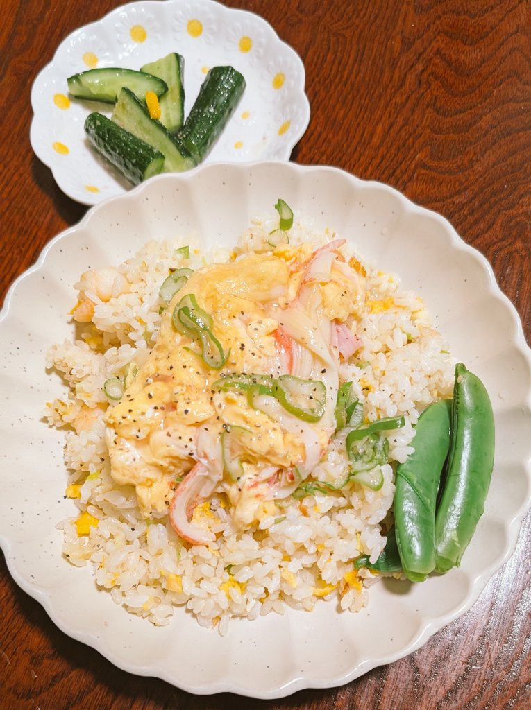 あんかけえびチャーハン😊