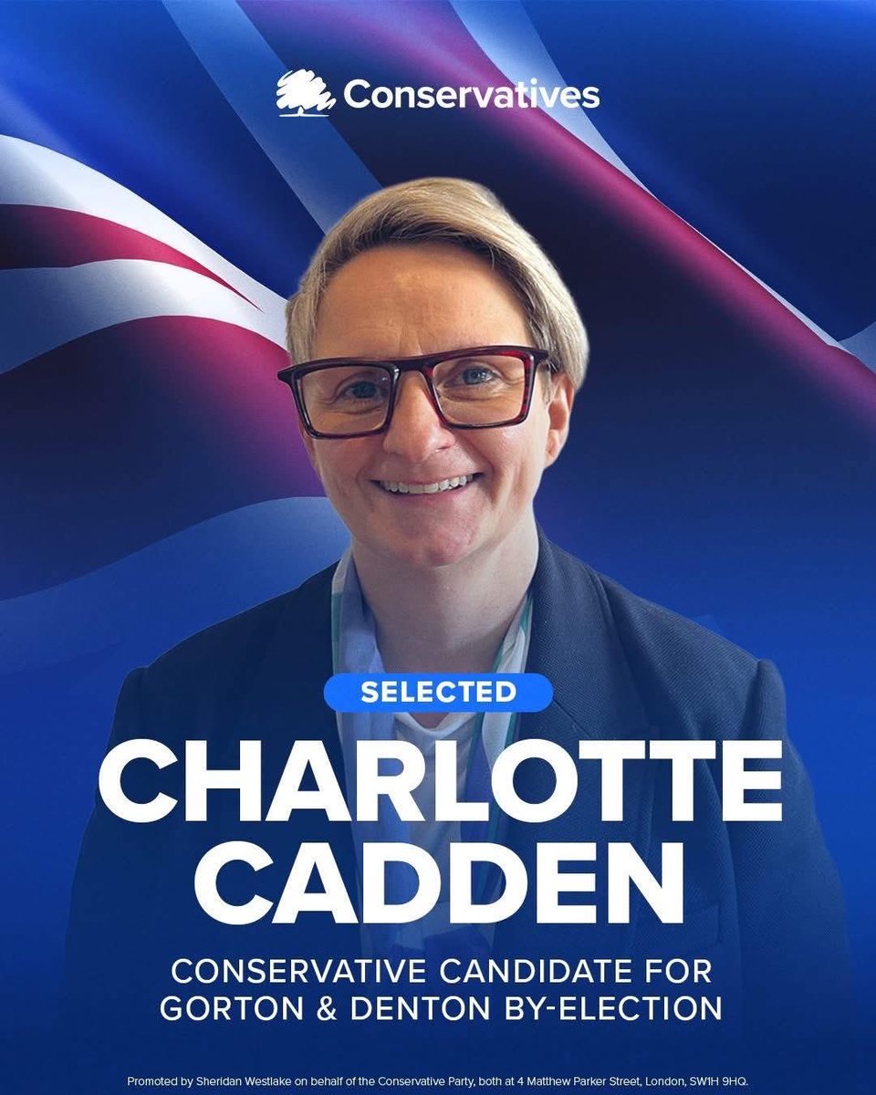 WillCalverleyUK's tweet photo. 🚨 GORTON &amp; DENTON: For a stronger economy and a stronger country, vote Charlotte Cadden TODAY! 💪💪💪 https://t.co/vyHzL8Ret9