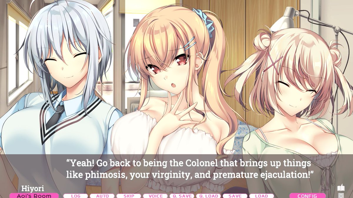 NoContextVN's tweet photo. Source: LOVEJUICED! -Hi Neighbor, meet Gamer.-
#NoContextVN #Visualnovel https://t.co/ppUbz10g48
