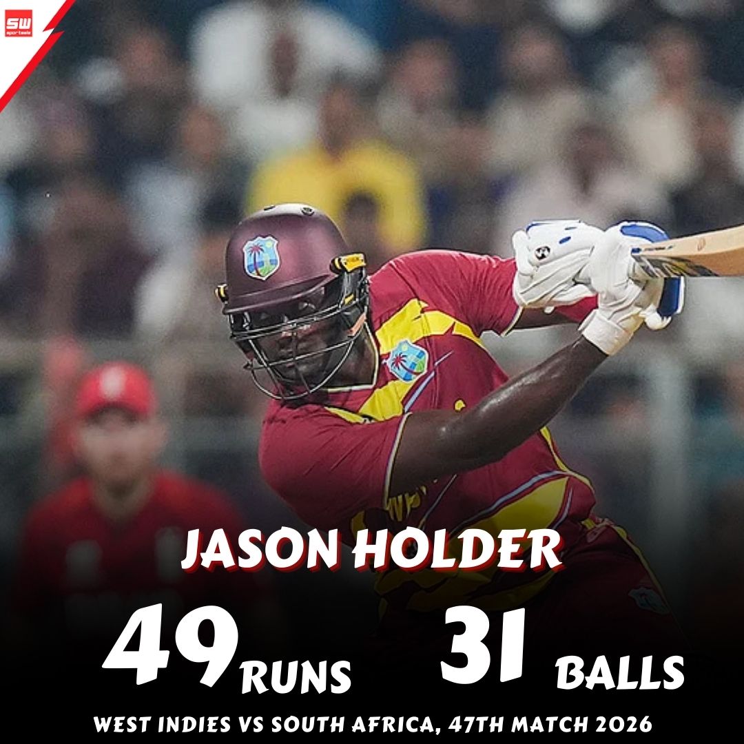 mysportswiz's tweet photo. A crucial and explosive innings! ๐ฅ๐
https://t.co/7Wm3X0Tlrs
#WIvSA #WestIndiesvsSouthAfrica #T20WorldCup #T20WorldCup2026 #CWC2026 #TeamWI #TeamSA #CricketFever #WorldCupCricket #WorldCupCricket #WIvSA2026 #WIvsSA #T20WorldCupLive https://t.co/ur5ypuJolK