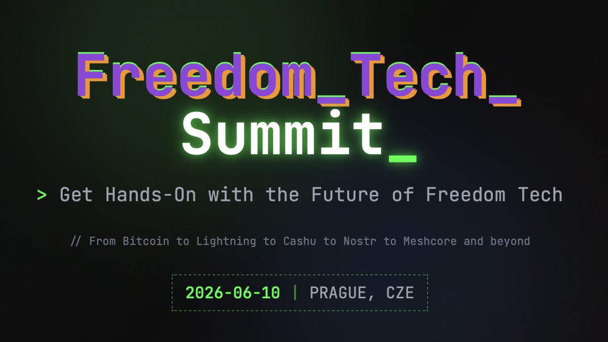 bitcoin_design's tweet photo. Any designers attending Freedom Tech Summit? We're organizing another design track and would love to see you. And let us know what topics you'd like to hear about. https://t.co/t2Bd0XGXv2