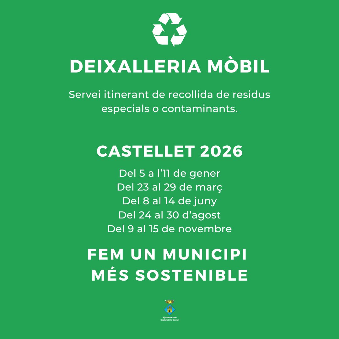 Ajuntament de Castellet i la Gornal tweet media