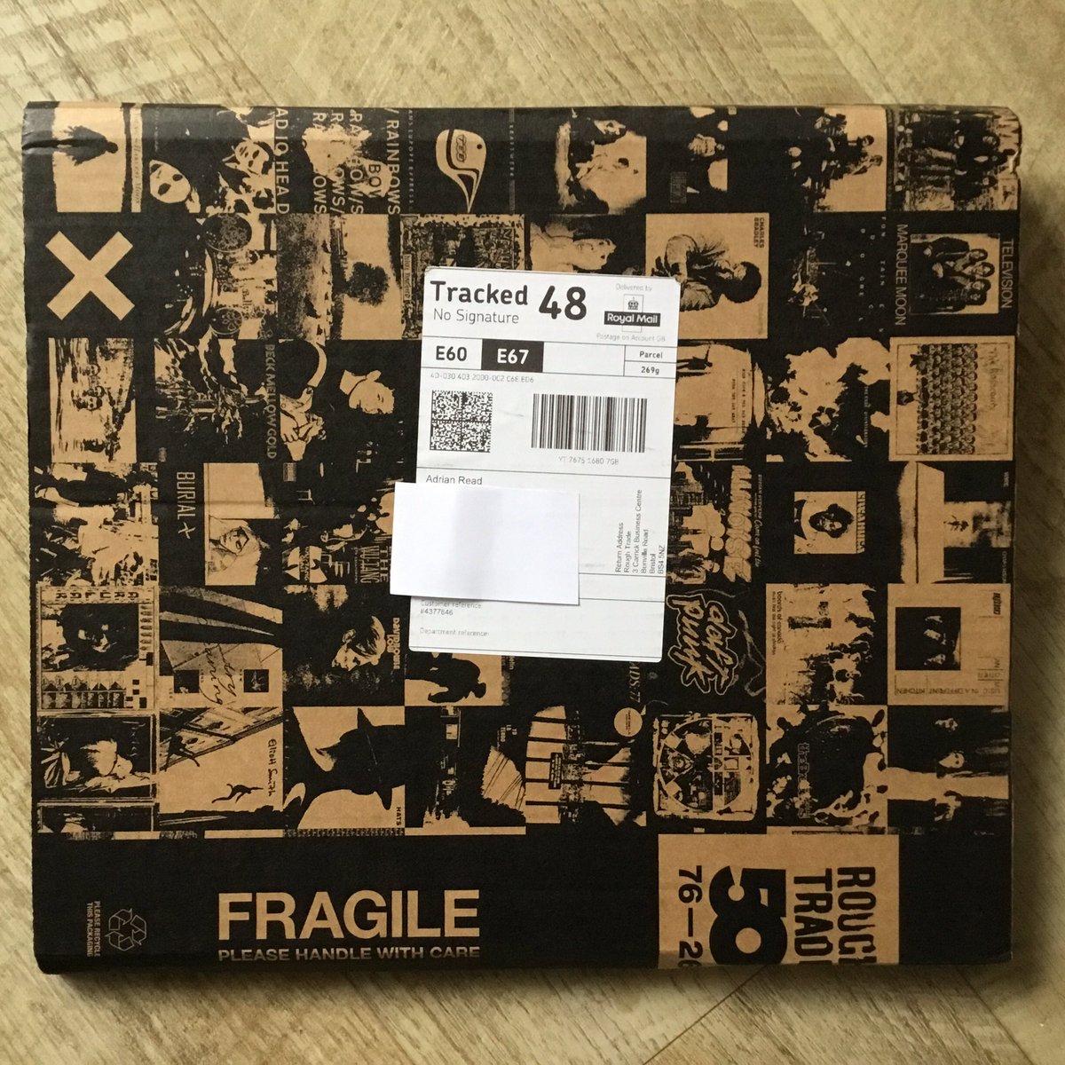 Arrived yesterday..phew☺️ Rough Trade 50th Anniversary releases. An album release for each year and 1977 is #theclash . Only 1000 copies. Sold out in 48 hours. #punk #joestrummer #paulsimonon #mickjones #terrychimes