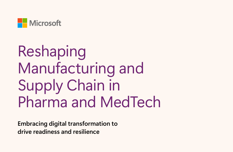 chmarin's tweet image. Our new eBook explores how leaders use AI, digital twins, and trusted cloud to build resilience, accelerate innovation, and stay GxP‑compliant.

👉 Read the eBook and share with your customers: msft.it/6013QwN7D

#MSFTAdvocate #Pharma #MedTech