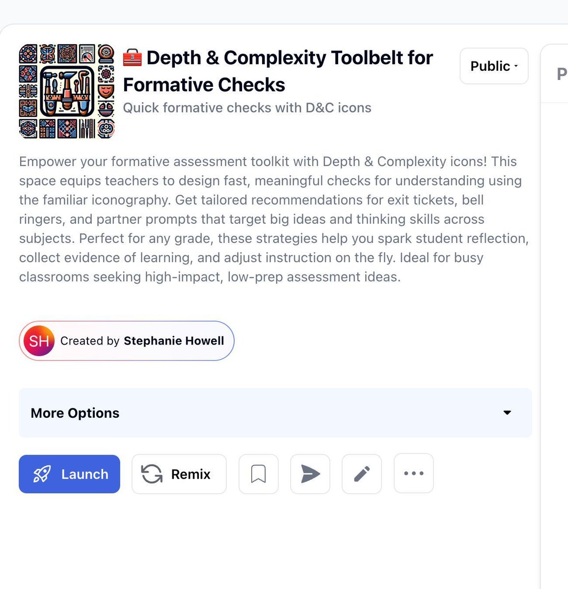 mrshowell24's tweet image. Formative assessment doesn’t have to be complicated. 🧠
This Depth &amp;amp; Complexity Toolbelt helps teachers design quick checks that reveal how students are thinking—not just what they know.
Low prep. High impact.
#FormativeAssessment 
youtube.com/watch?v=34_ibF…