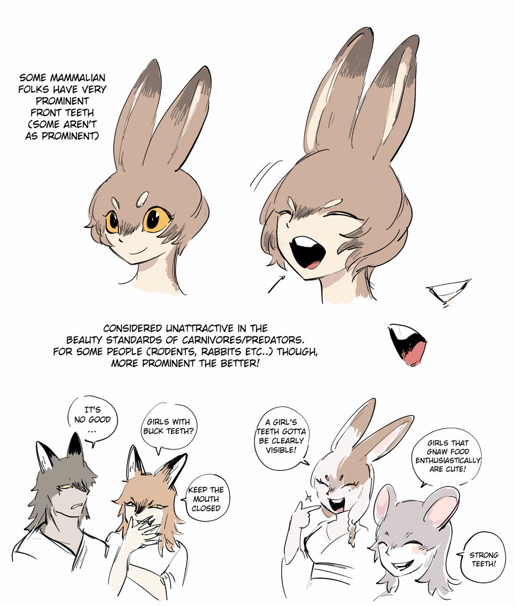 Something about beastmen beauty standards ft. cute bnuuy girl