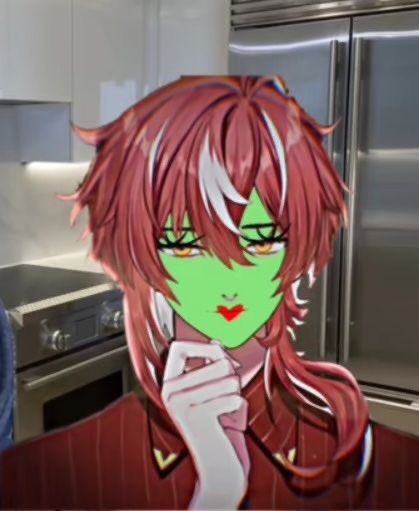 si merah itu lagi tengil yeh, tcih